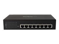 StarTech.com Switch Gigabit Ethernet Industriel 8 Ports Non Géré avec Power over Ethernet - Commutateur 802.3af/at PoE+ Switch Gigabit PoE - Commutateur - non géré - 8 x 10/100/1000 (PoE+) - de bureau, fixation murale - PoE+ - pour P/N: POEEXT1GAT, POEEXT2GAT IES81000POE