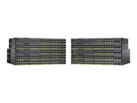 Cisco Catalyst 2960X-24TS-L - Commutateur - Géré - 24 x 10/100/1000 + 4 x Gigabit SFP - de bureau, Montable sur rack - reconditionné WS-C2960X24TS-L-RF
